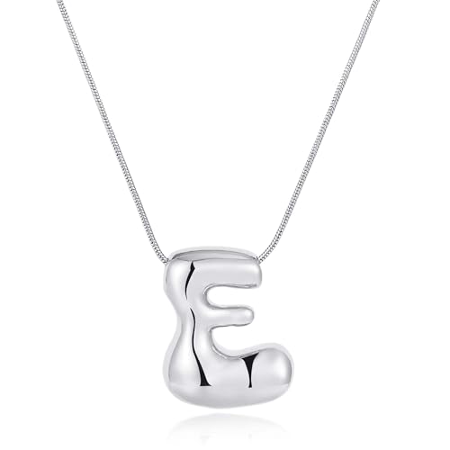 Bubble Initial Necklace