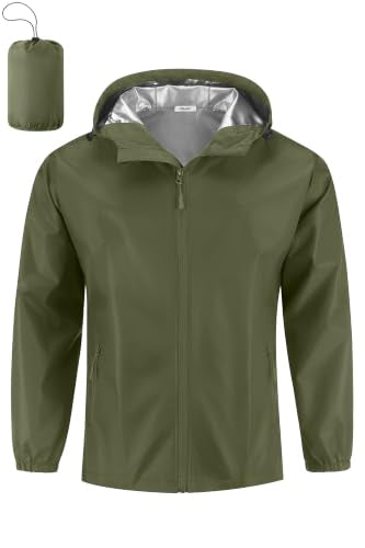 Men's Waterproof Rain Jacket