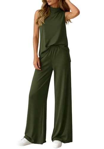 Loose Mock Neck Set