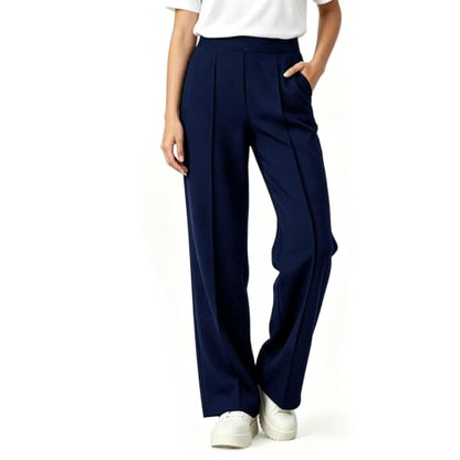 Wide Leg Work Pants