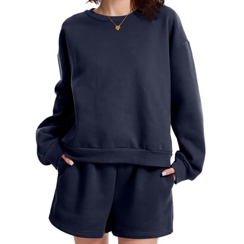 Crewneck Shorts Set