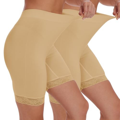 Lace Under Shorts 2pk