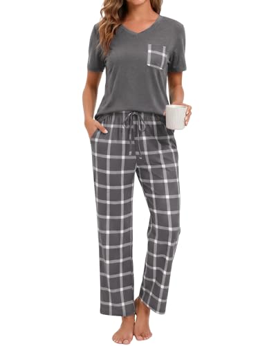 V-Neck Pajamas Sets