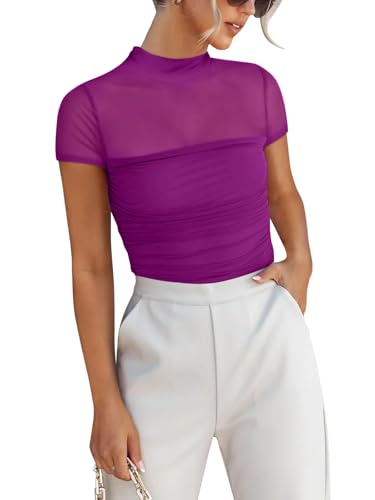 ANRABESS Mesh Blouse