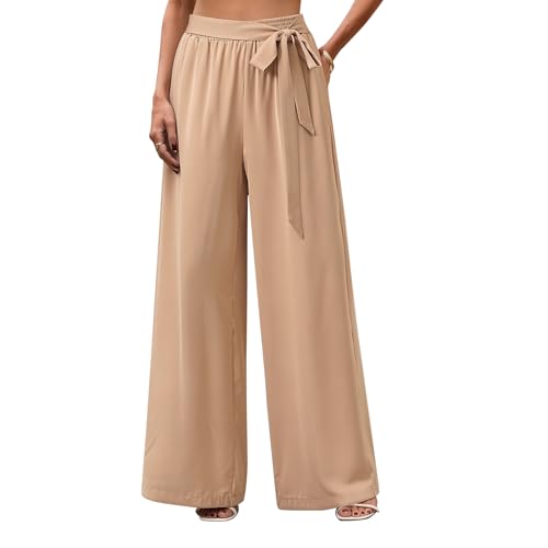 High Waisted Belted Pants
