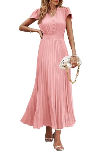 Pleated Maxi Dress