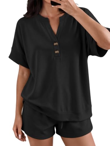 Oversized Henley Lounge Set
