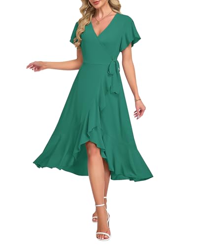 Wrap Midi Dress