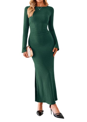 Fall Bodycon Maxi Dress