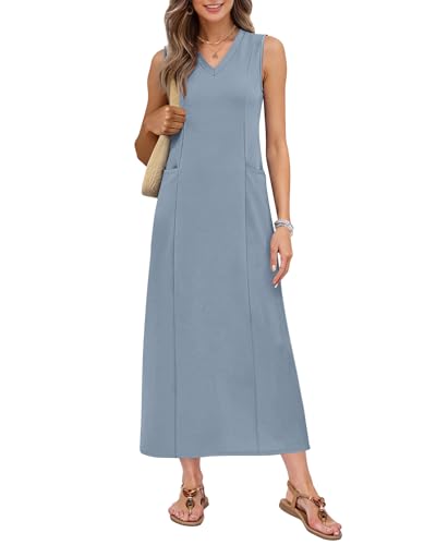 V-Neck Maxi Dress