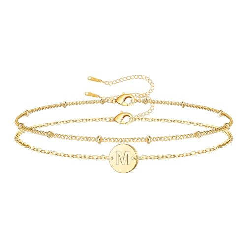 Initial Layered Bracelet