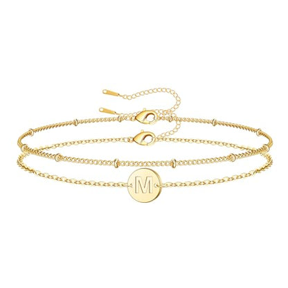 Initial Layered Bracelet