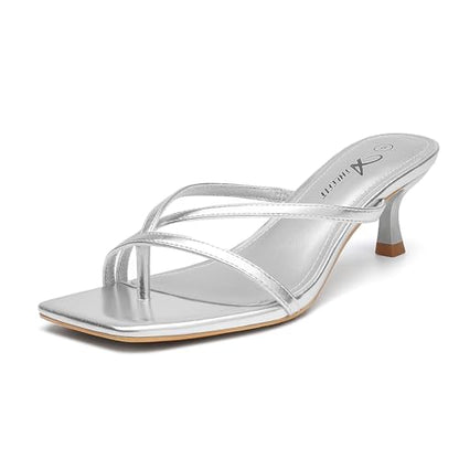 Strappy Kitten Heels