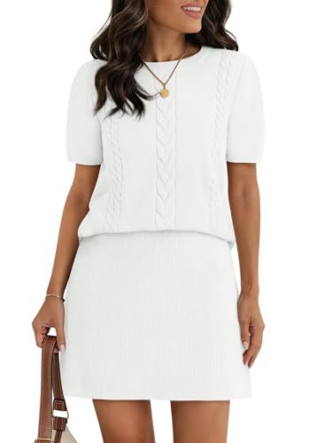 Puff Sleeve Sweater Set