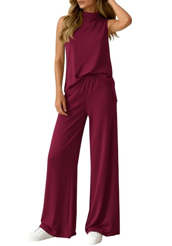 Loose Mock Neck Set