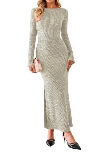Fall Bodycon Maxi Dress