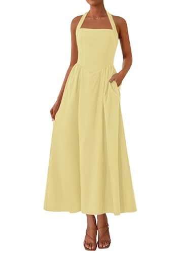 Halter Maxi Sundress