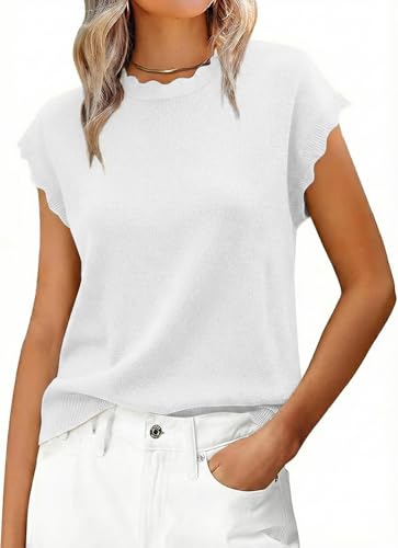 Lightweight Cap Sleeve Sweater