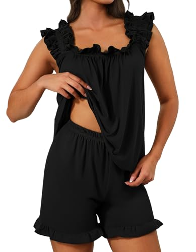 Ruffle Pajama Set