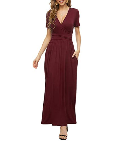 Wrap Maxi Dress