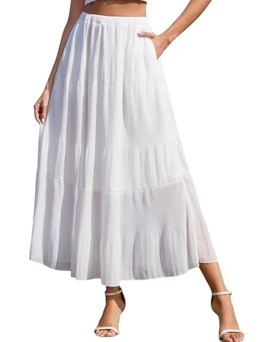 Tiered Maxi Skirt
