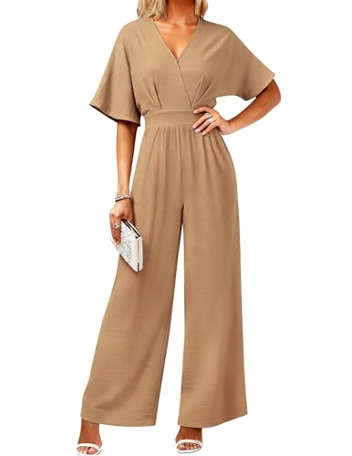 Dressy V-Neck Jumpsuit