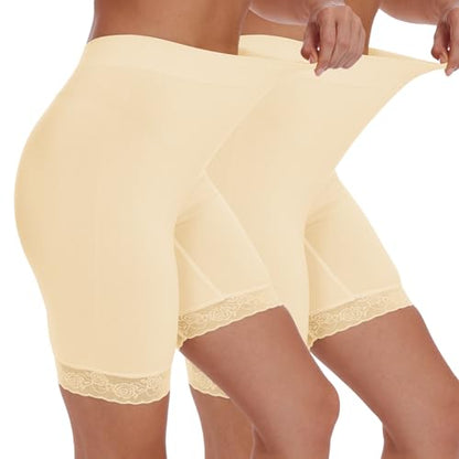 Lace Under Shorts 2pk