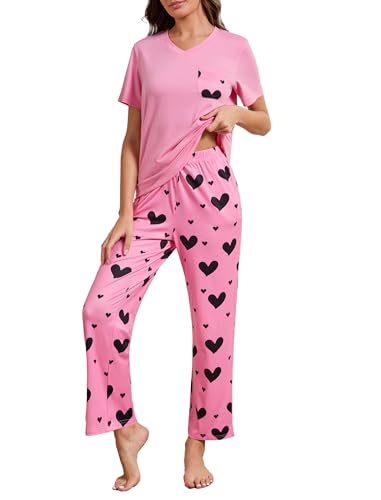 V-Neck Pajamas Sets