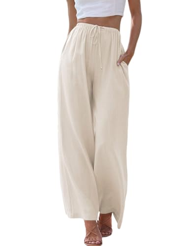 Cotton Palazzo Pants