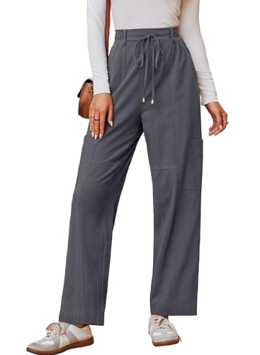 Cotton Drawstring Pants