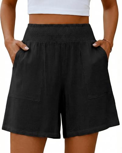 Linen Blend Shorts