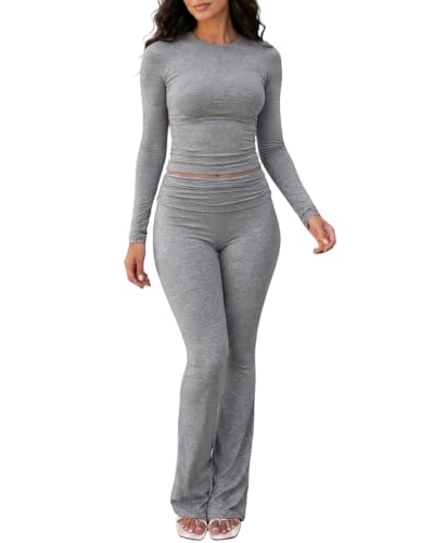 Long Sleeve Foldover Set