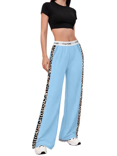 Leopard Baggy Pants