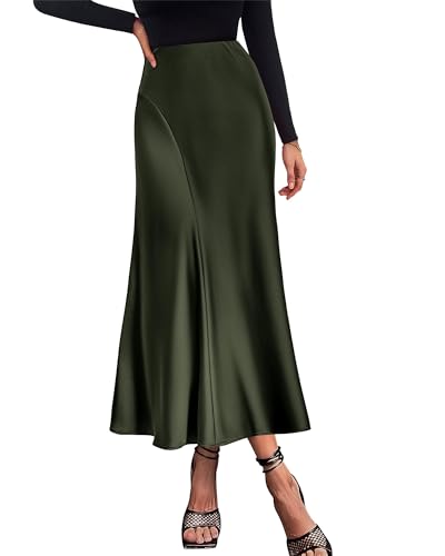 Satin Maxi Skirt