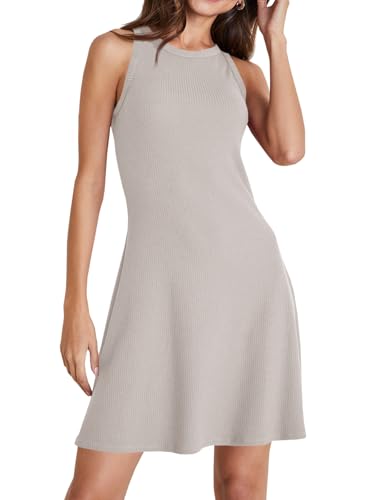 Ribbed Tank Dress