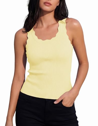 Ribbed Boho Tank Top