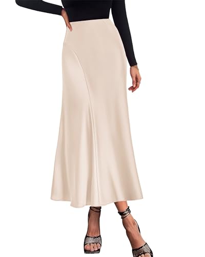 Satin Maxi Skirt