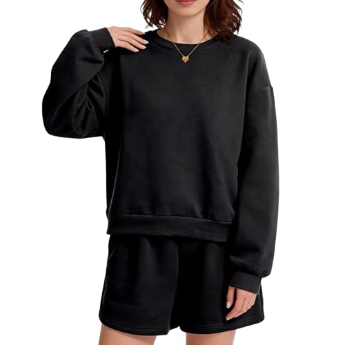 Crewneck Shorts Set