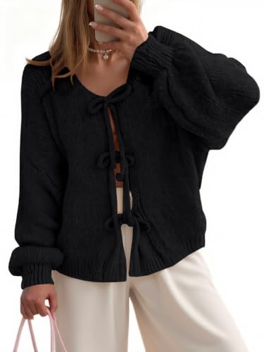 Bow Tie Front Cardigan