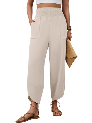 Linen Capri Pants