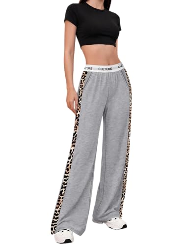 Leopard Baggy Pants