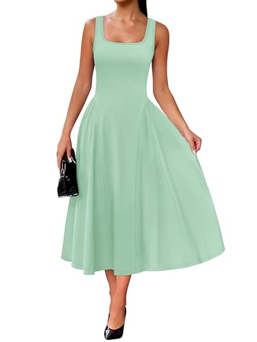 Square Neck Maxi Dress