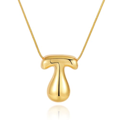 Bubble Initial Necklace