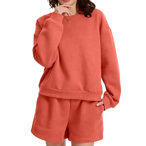 Crewneck Shorts Set