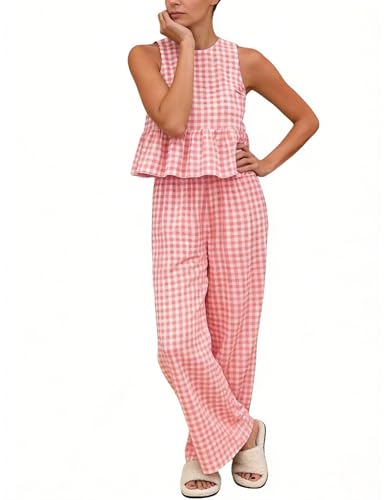 Cotton Gingham Set