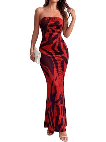 Strapless Maxi Dress