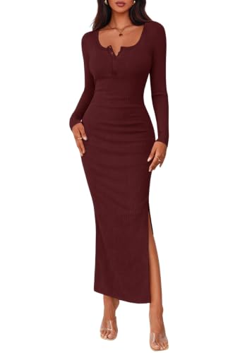 Casual Bodycon Maxi Dress