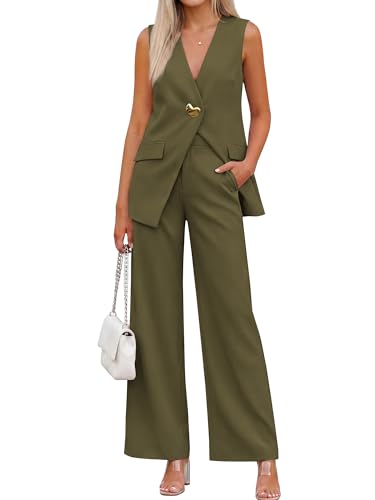 Dressy Blazer Pantsuit Set