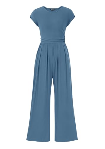 Cap Sleeve Jumpsuit