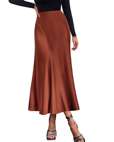 Satin Maxi Skirt